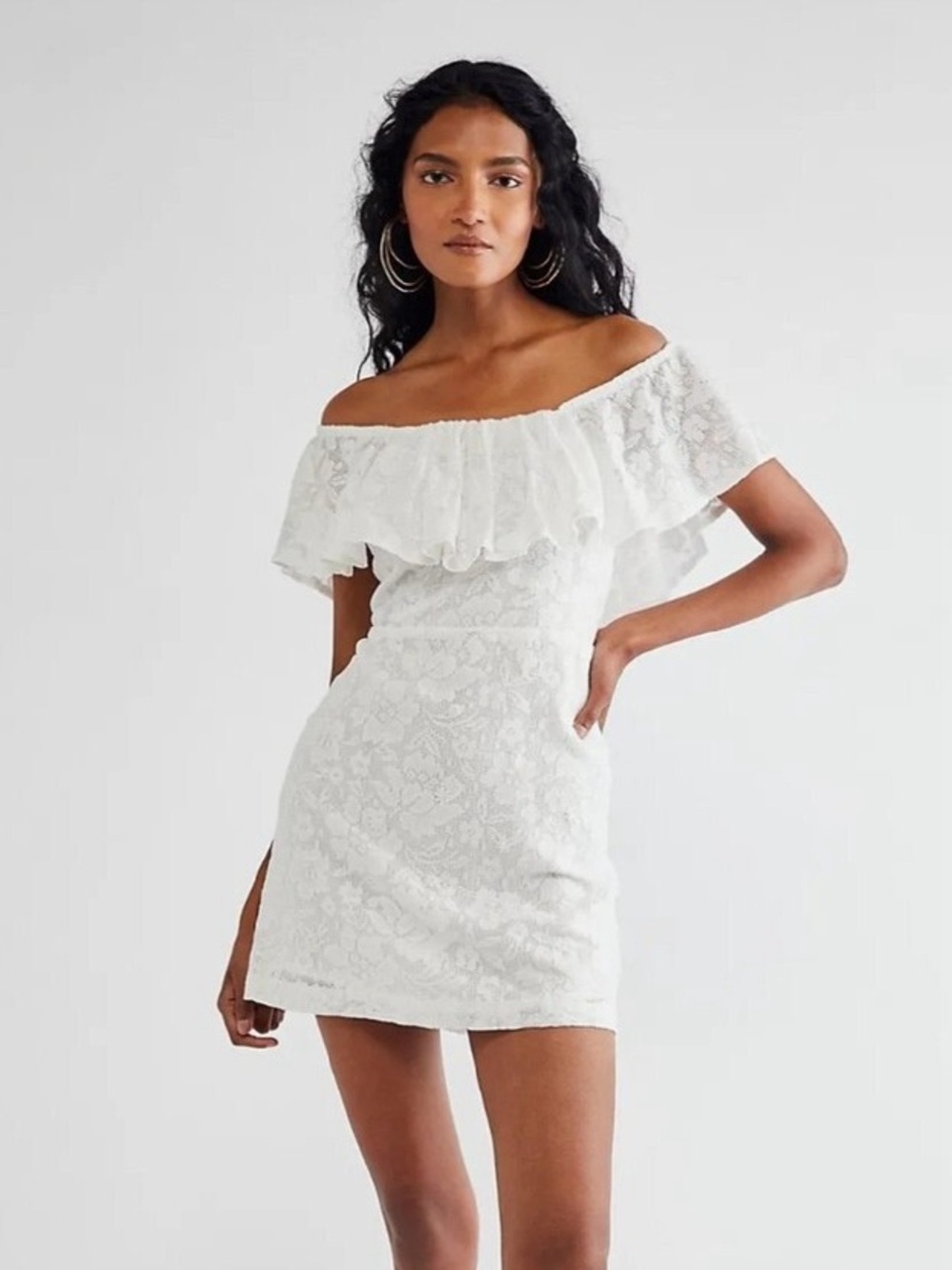 NWT Free People Crush Lace Mini Dress Size xs